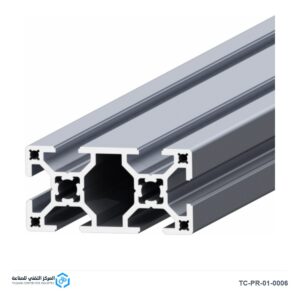 بروفيل ألمنيوم 30×60 مم بمجرى 8 - متجر المركز التقني للصناعة