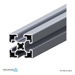 بروفيل ألمنيوم 45×45 مم خفيف بمجرى 10 - متجر المركز التقني للصناعة