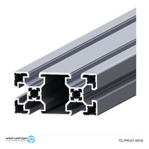 بروفيل ألمنيوم 45×90 مم خفيف بمجرى 10 - متجر المركز التقني للصناعة