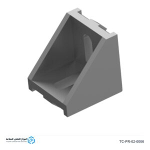 زاوية تثبيت عريضة لبروفيل 40×40 - متجر المركز التقني للصناعة