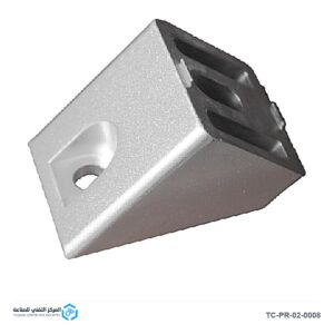 زاوية تثبيت 45 درجة لبروفيل 40×40 - متجر المركز التقني للصناعة